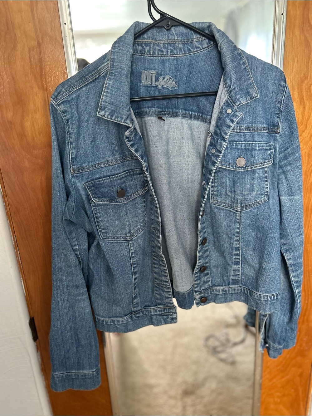 Kut from the Kloth Light Blue Denim Jacket